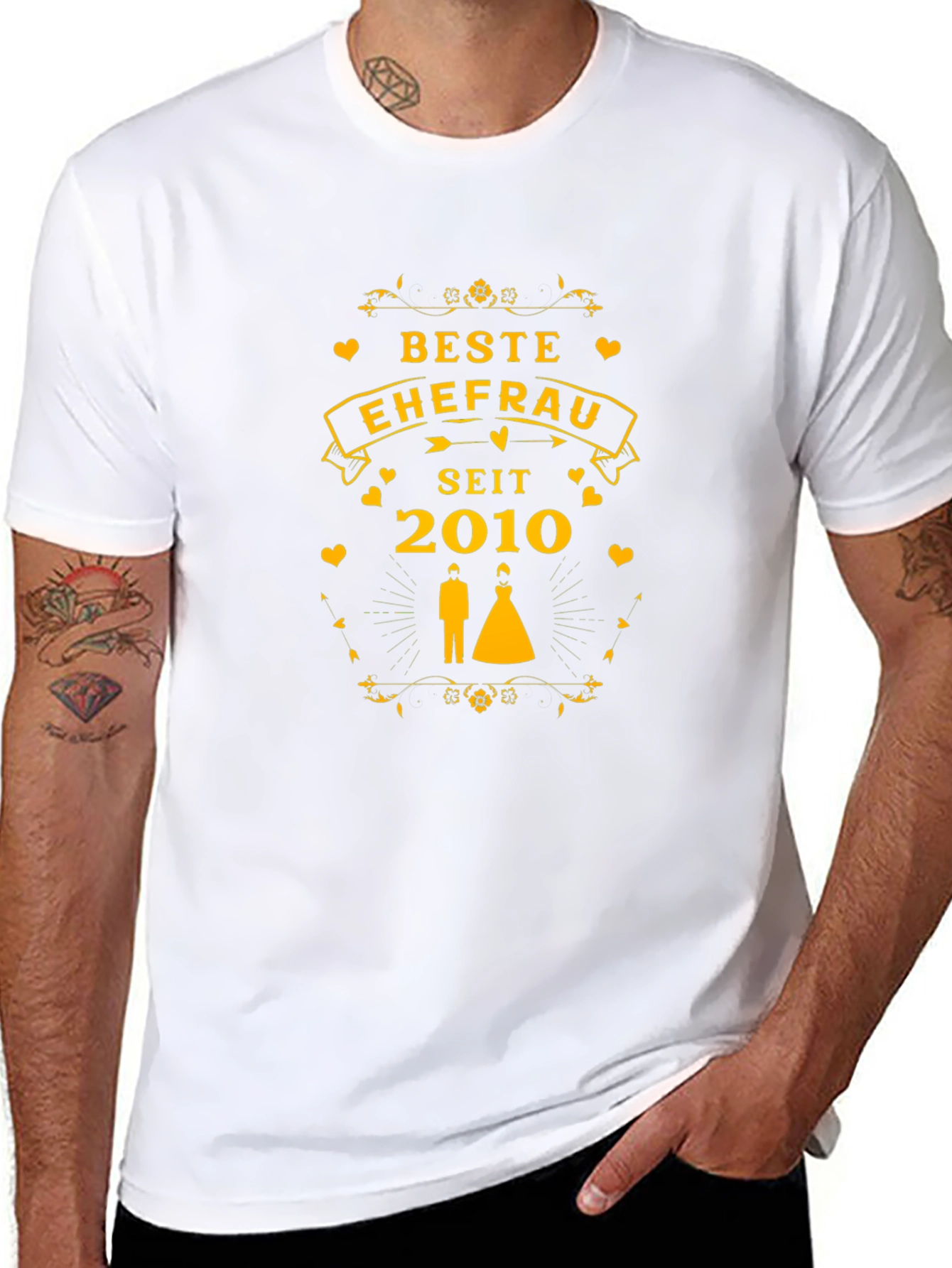 Beste Ehefrau Seit 2010 T-Shirt