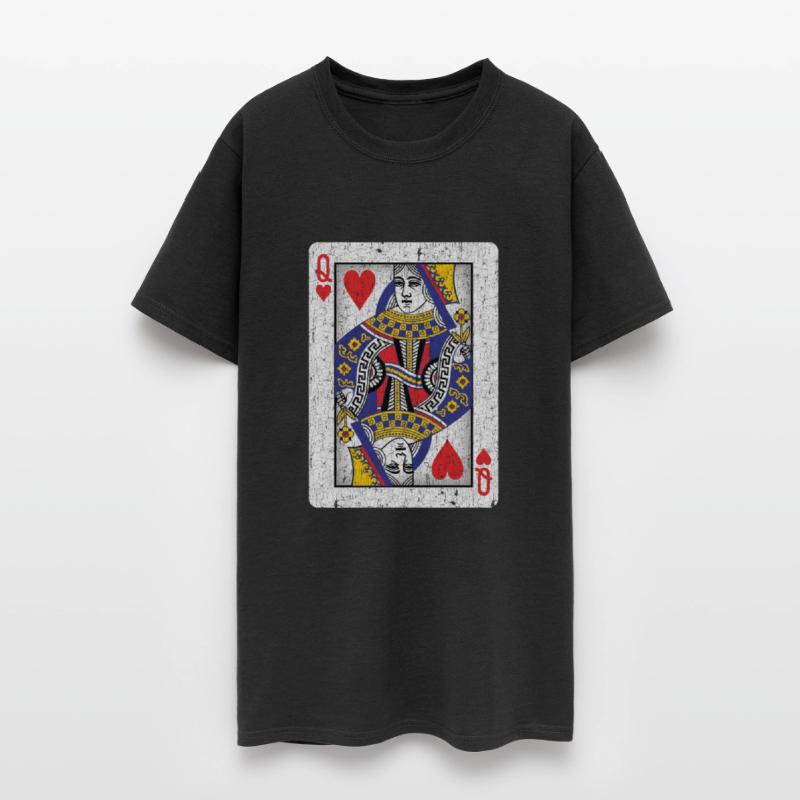 queen of hearts playing card