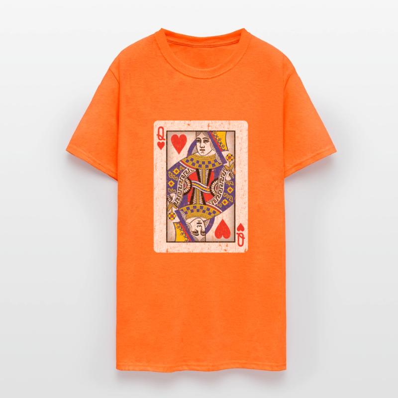 queen of hearts playing card