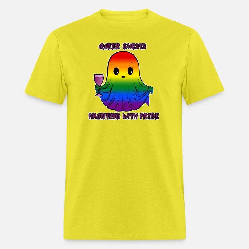 Queer Ghosts, Ghost in Rainbow Flag Colors