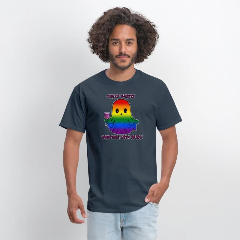 Queer Ghosts, Ghost in Rainbow Flag Colors