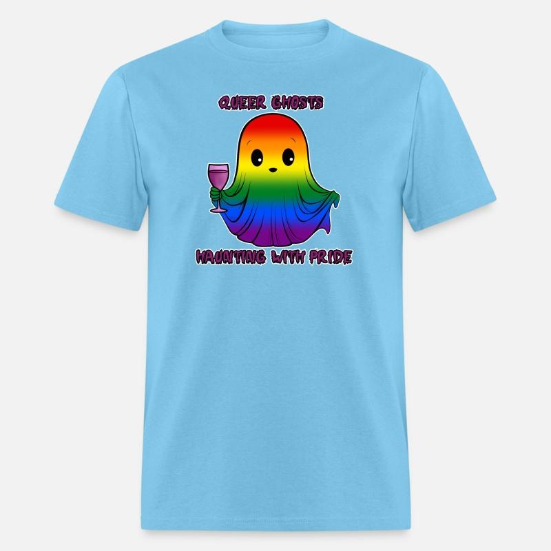 Queer Ghosts, Ghost in Rainbow Flag Colors