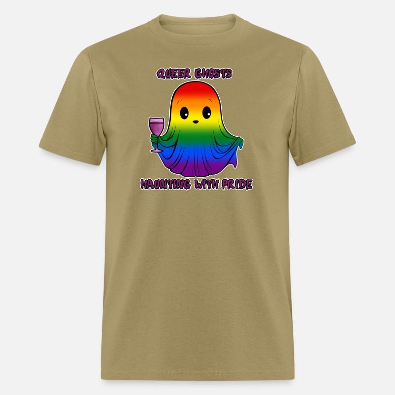 Queer Ghosts, Ghost in Rainbow Flag Colors