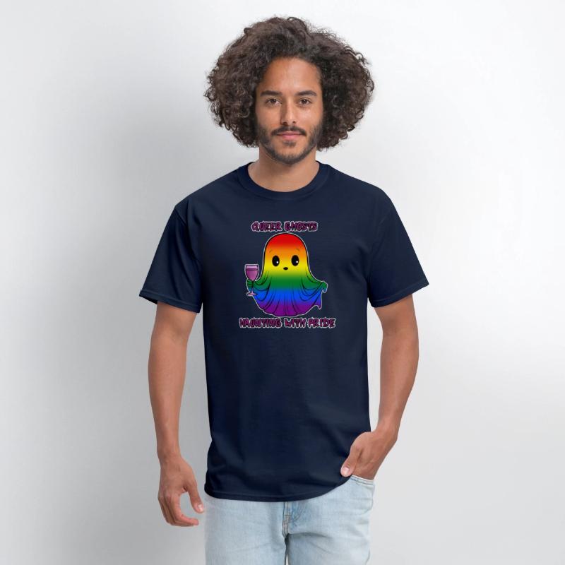Queer Ghosts, Ghost in Rainbow Flag Colors