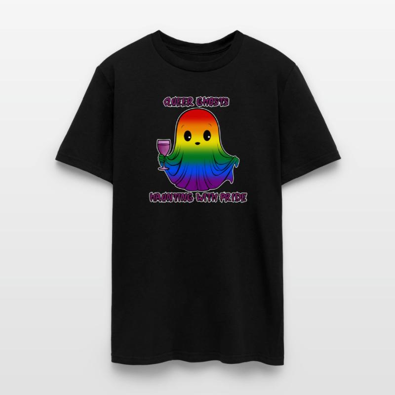 Queer Ghosts, Ghost in Rainbow Flag Colors