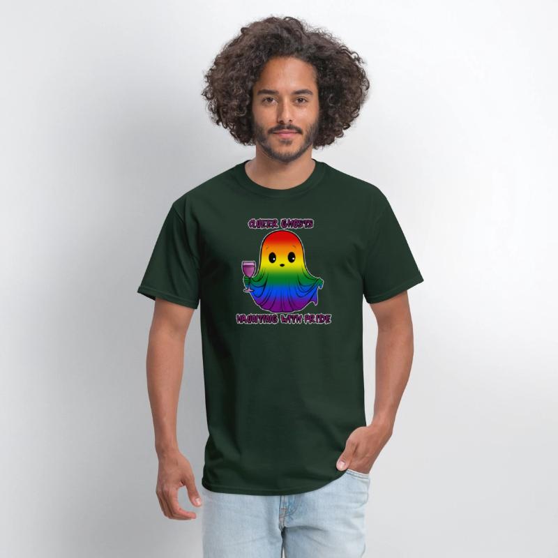 Queer Ghosts, Ghost in Rainbow Flag Colors