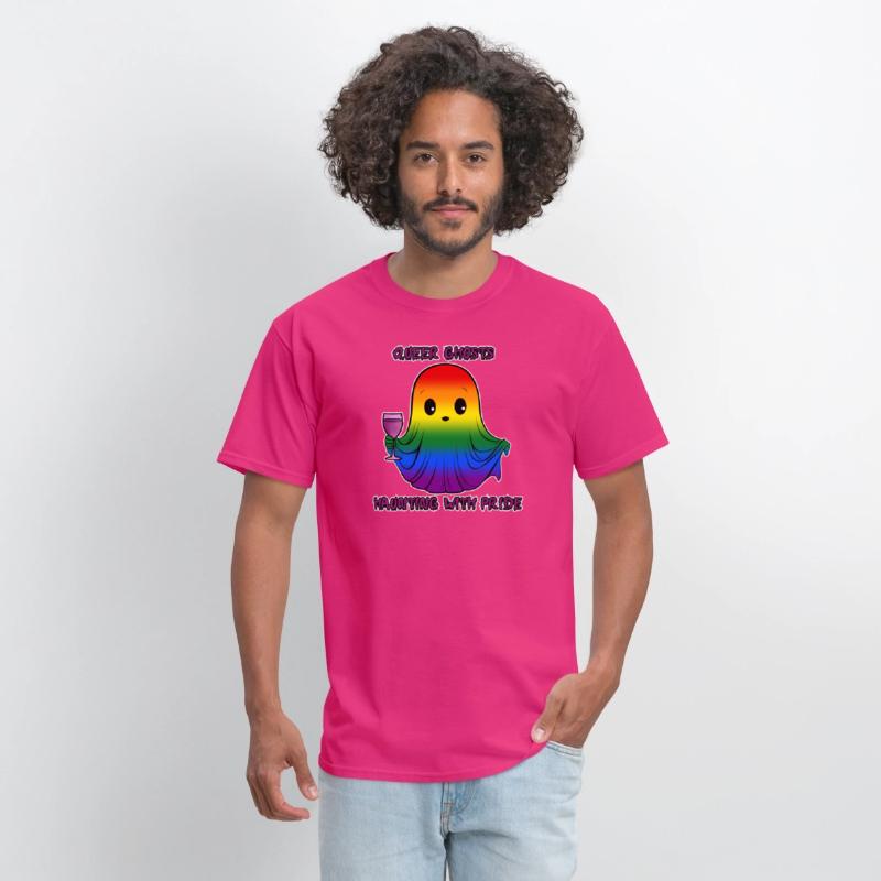 Queer Ghosts, Ghost in Rainbow Flag Colors