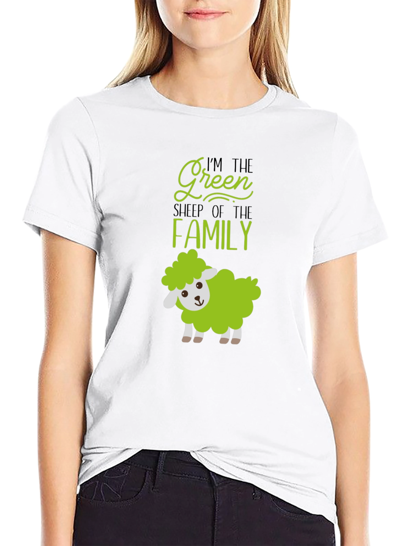 Green Sheep of the Family T-Shirt
