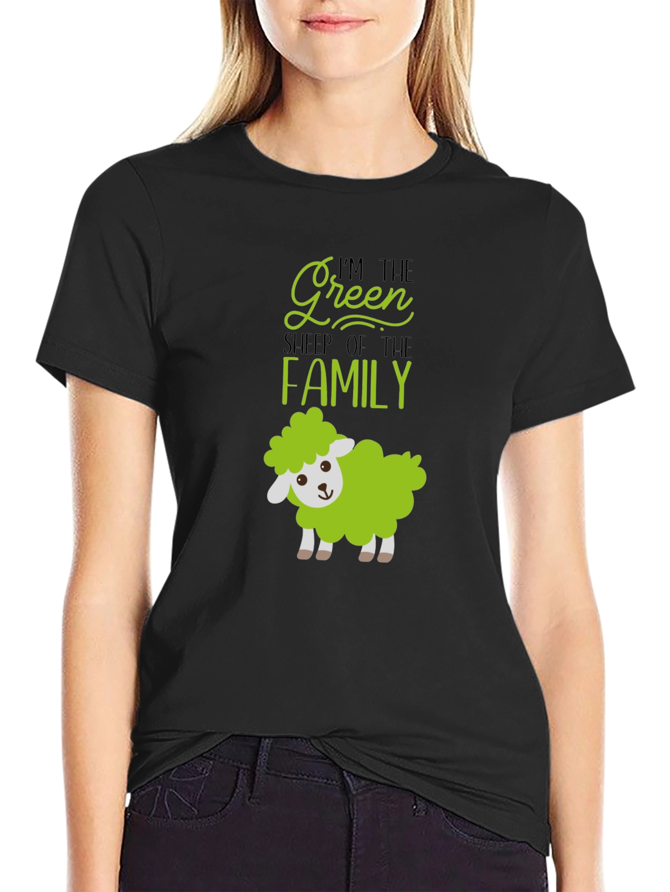 Green Sheep of the Family T-Shirt