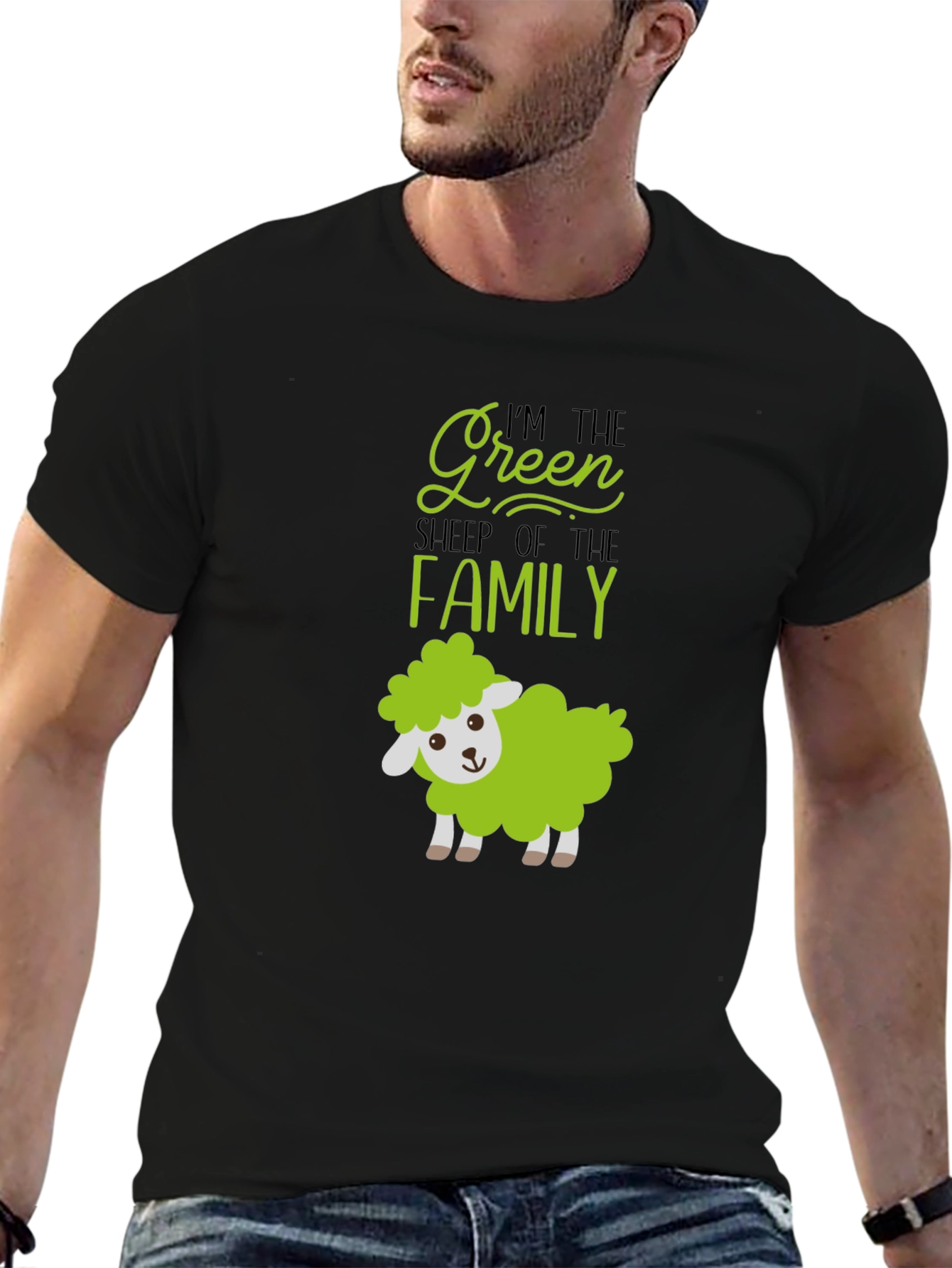 Green Sheep of the Family T-Shirt