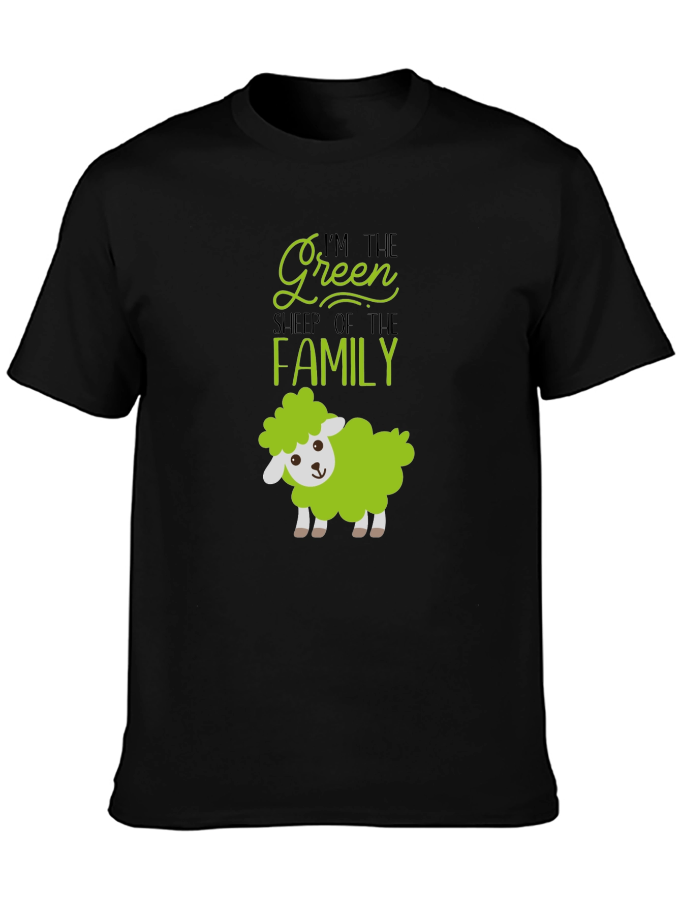 Green Sheep of the Family T-Shirt