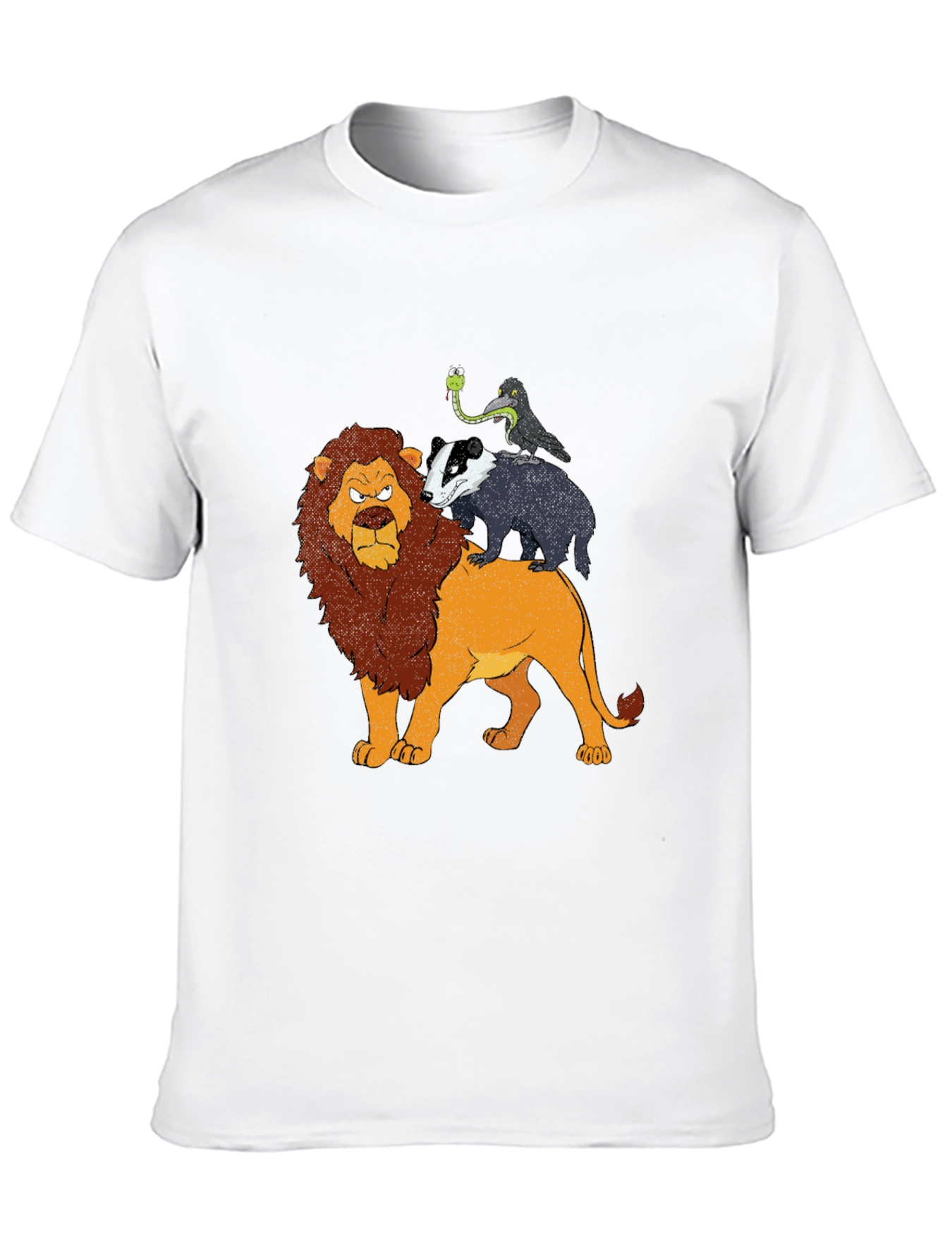 Lion Badger Raven T-Shirt