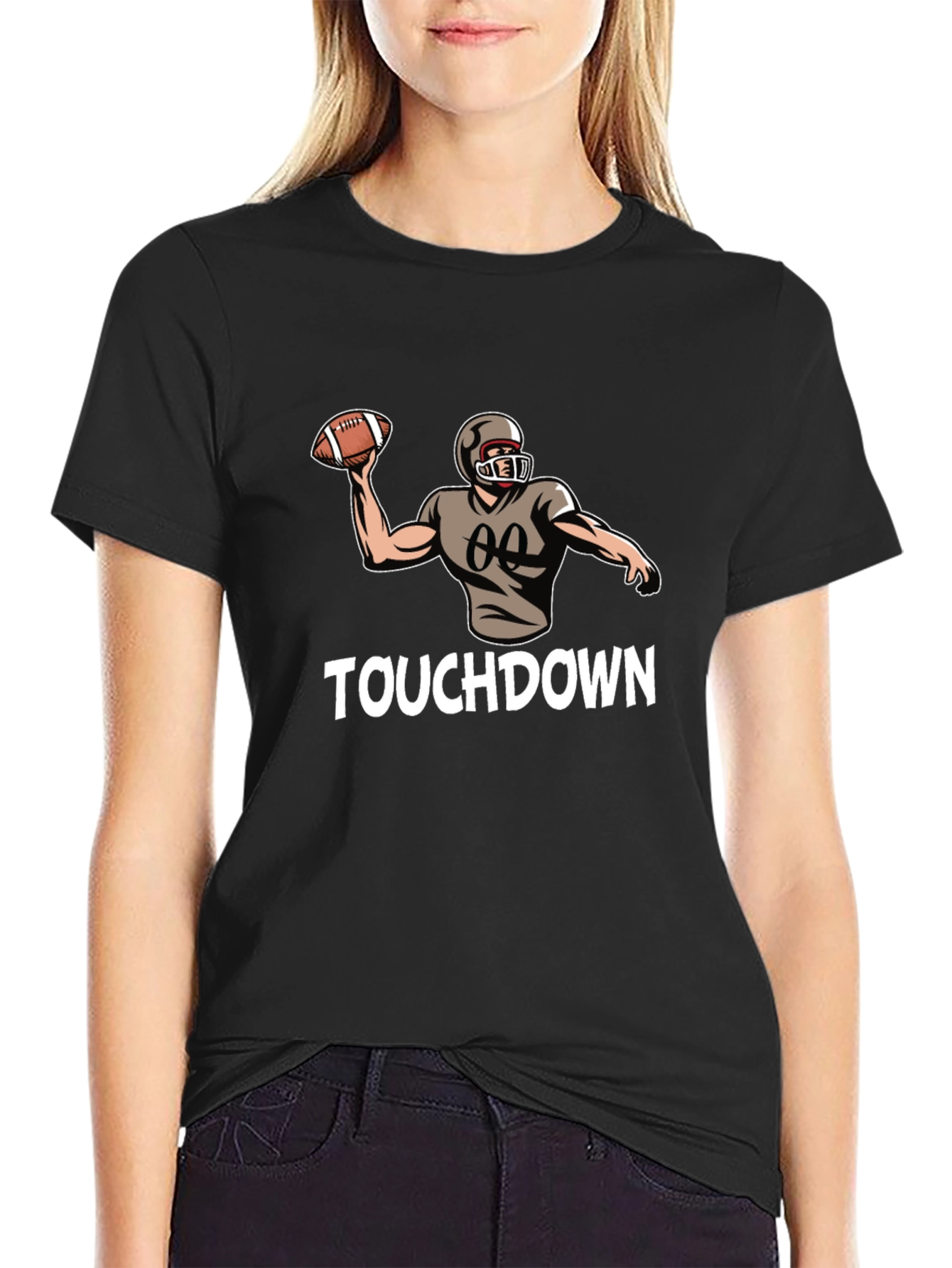 Touchdown Football Graphic T-Shirt