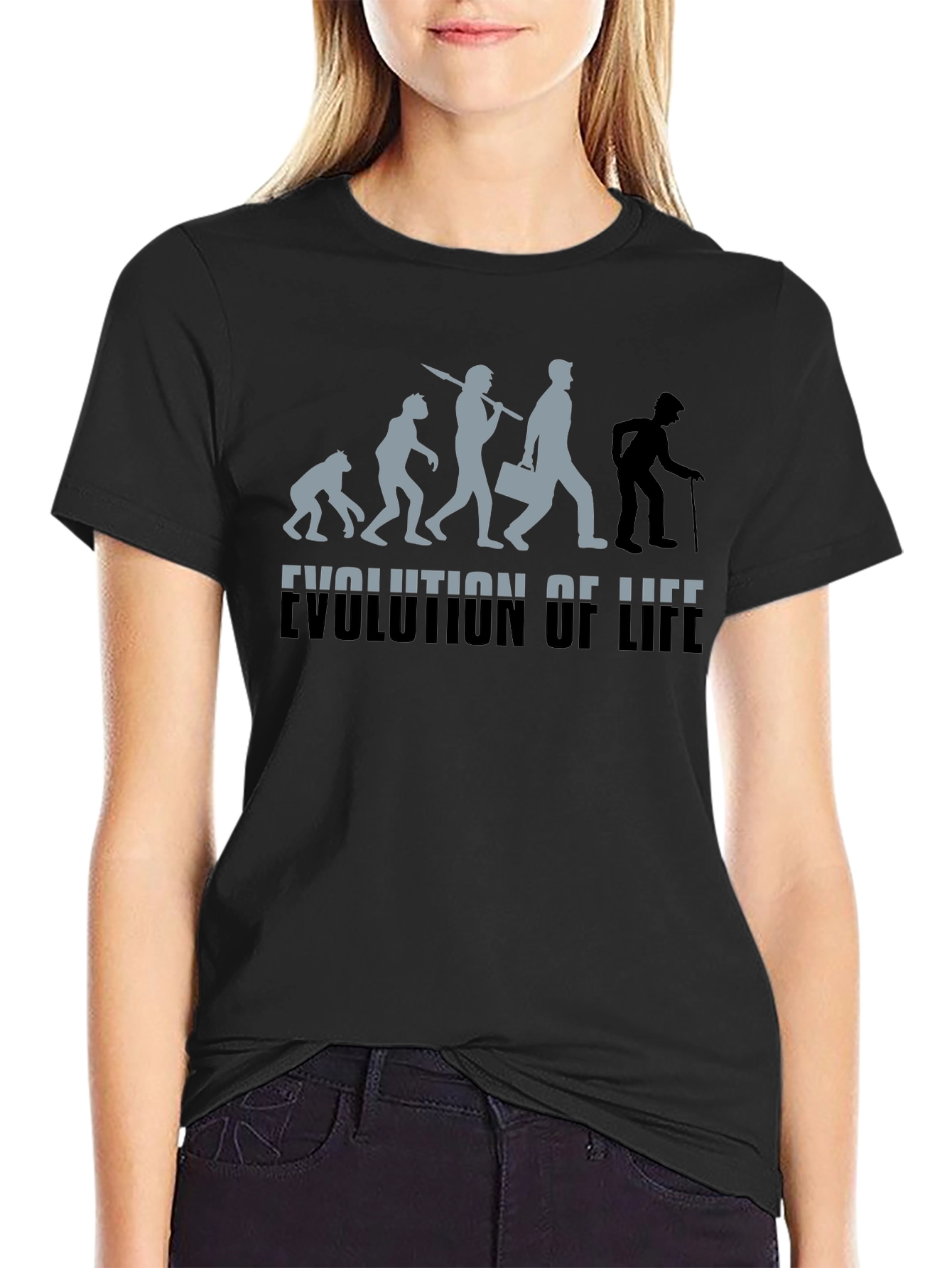 Evolution of Life Graphic T-Shirt