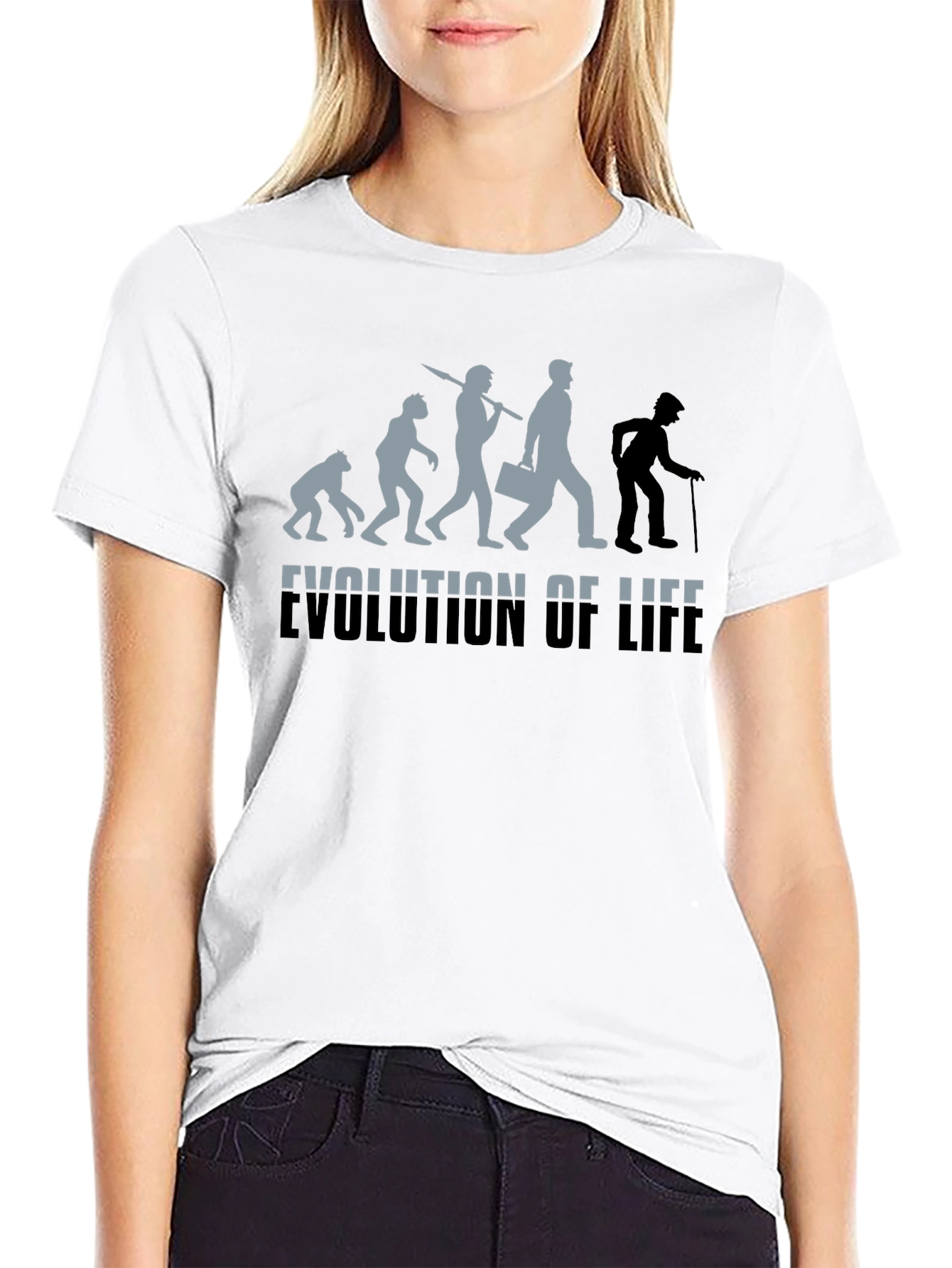 Evolution of Life Graphic T-Shirt