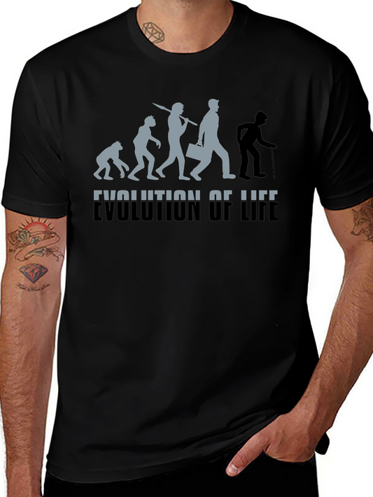 Evolution of Life Graphic T-Shirt