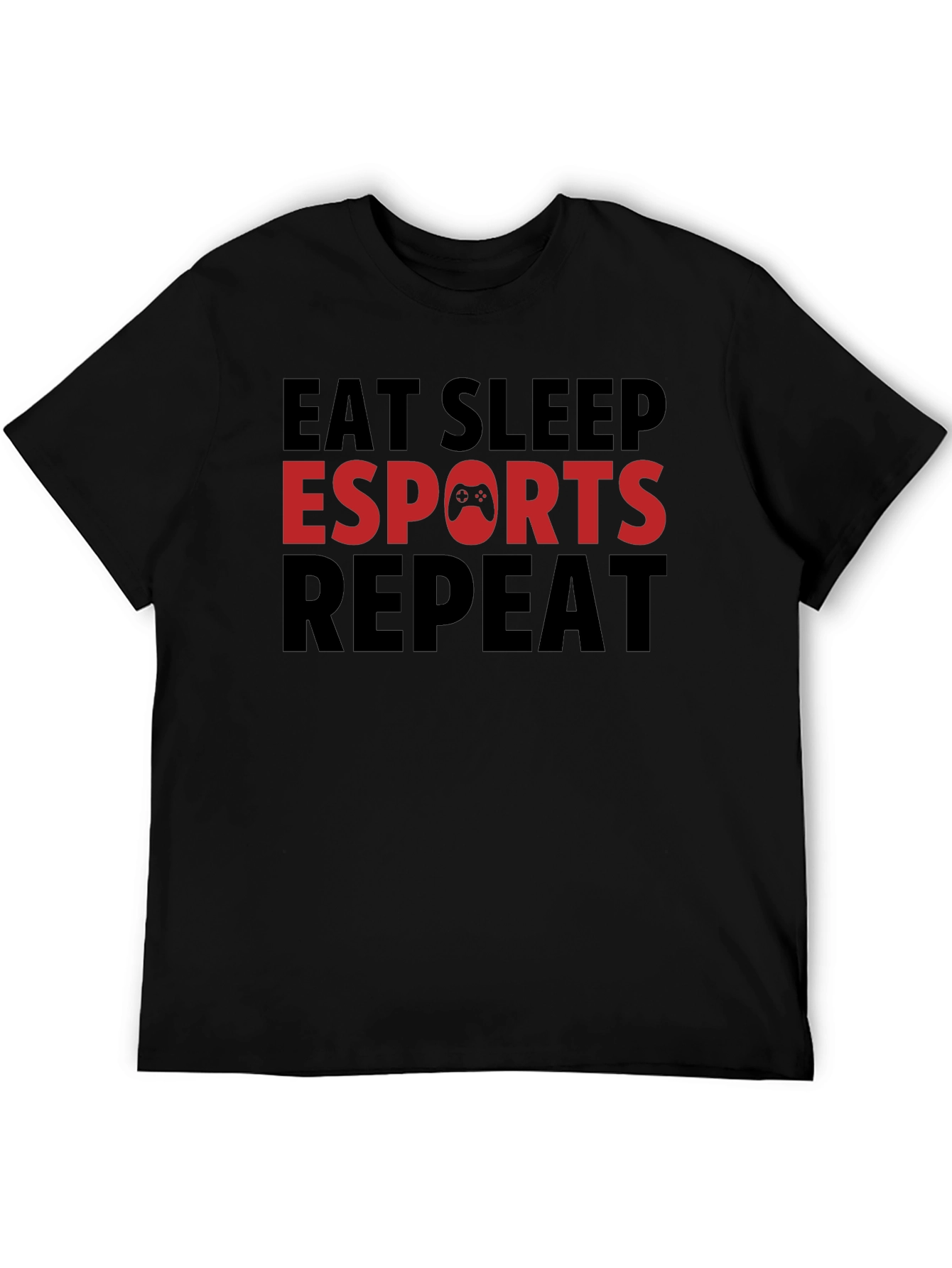 Eat Sleep Esports Repeat T-Shirt Gaming Tee