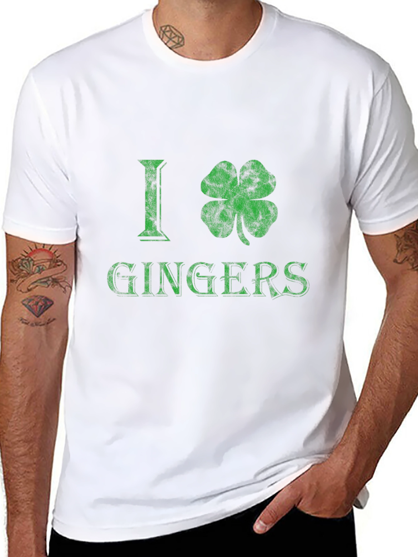 I Shamrock Gingers T-Shirt - St. Patricks Day Tee