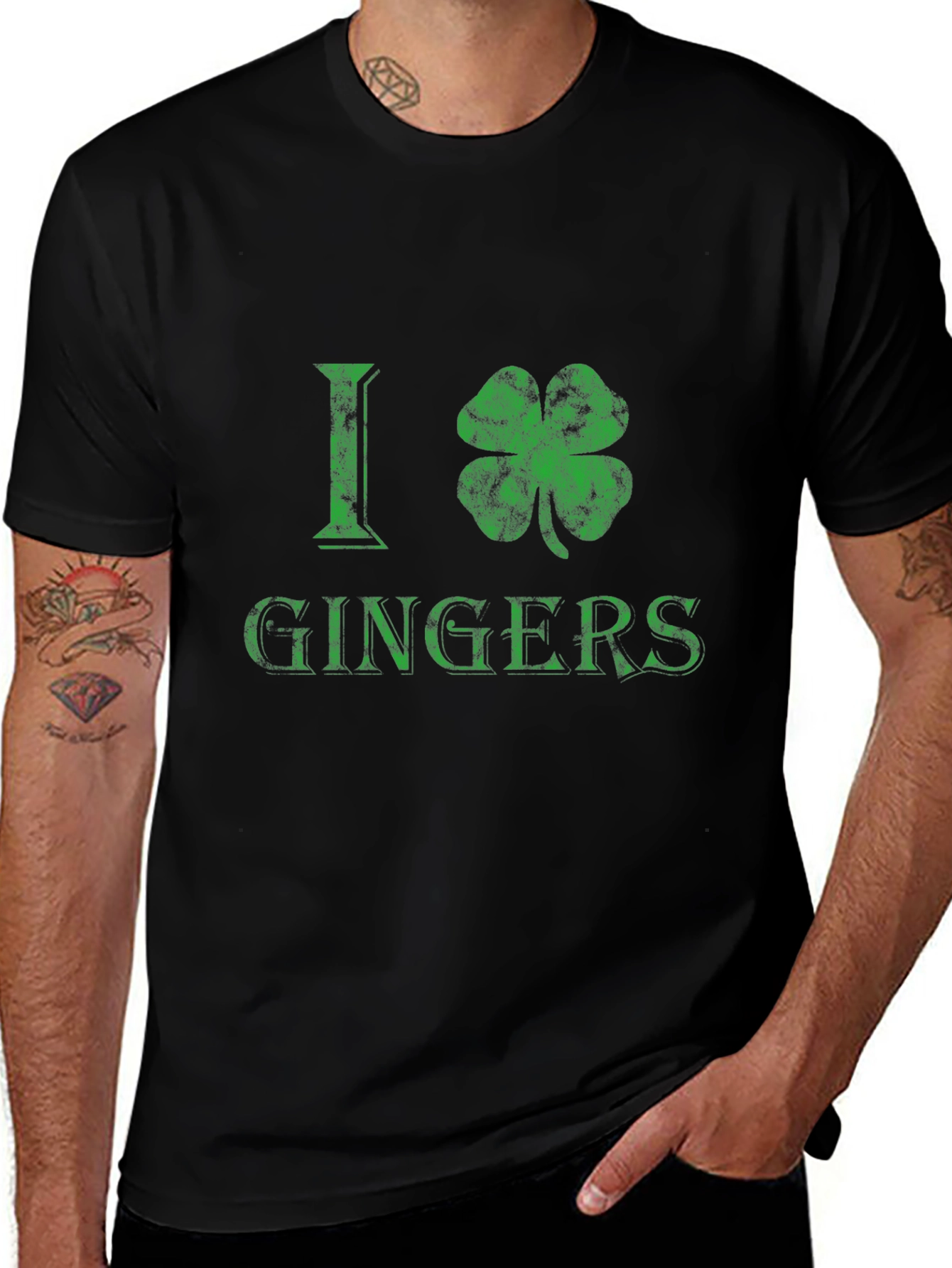 I Shamrock Gingers T-Shirt - St. Patricks Day Tee