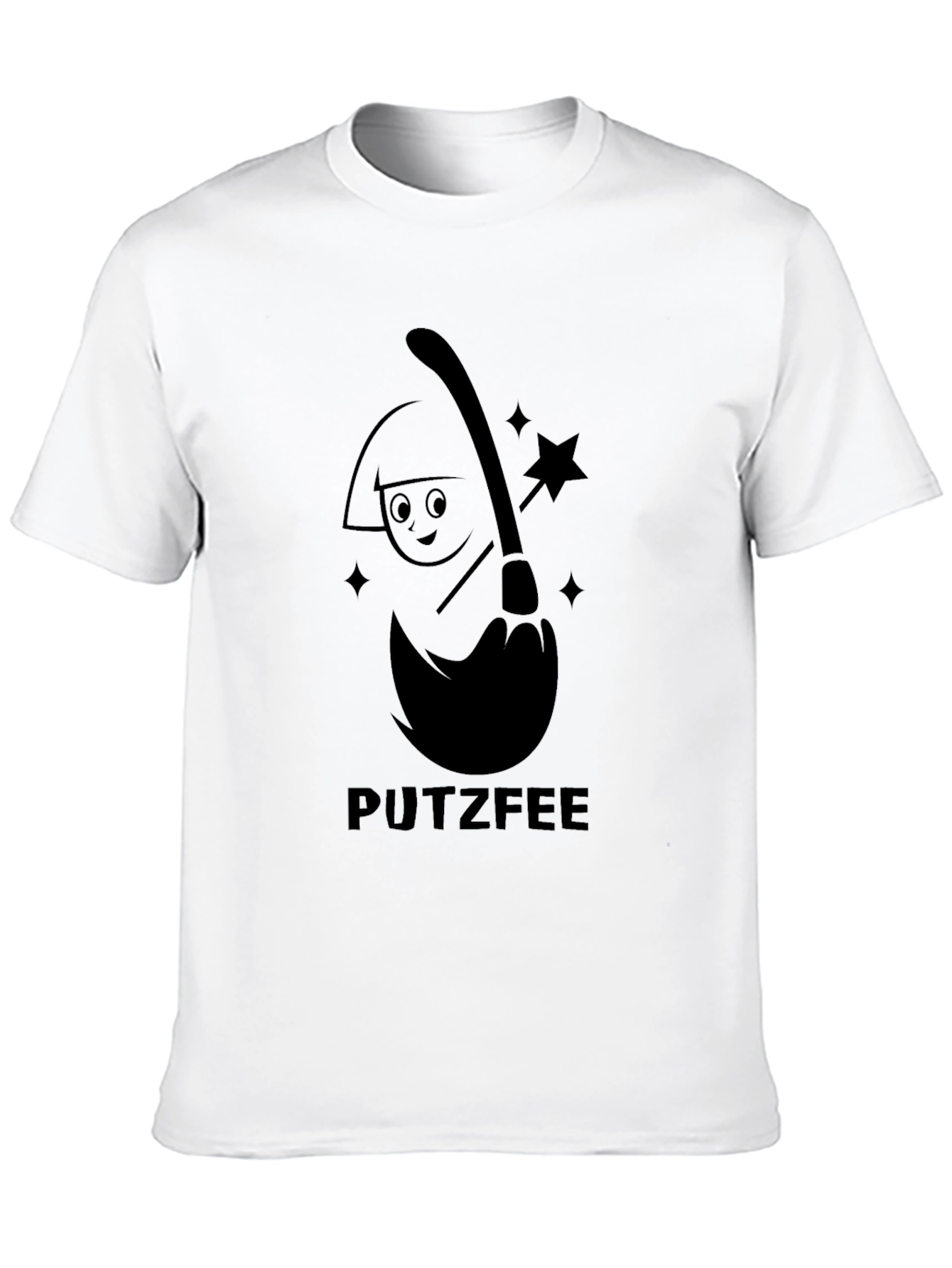 Putzfee Black Graphic Tee