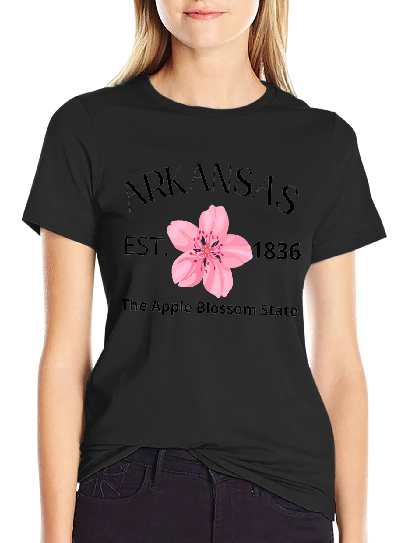 Arkansas Apple Blossom State T-Shirt