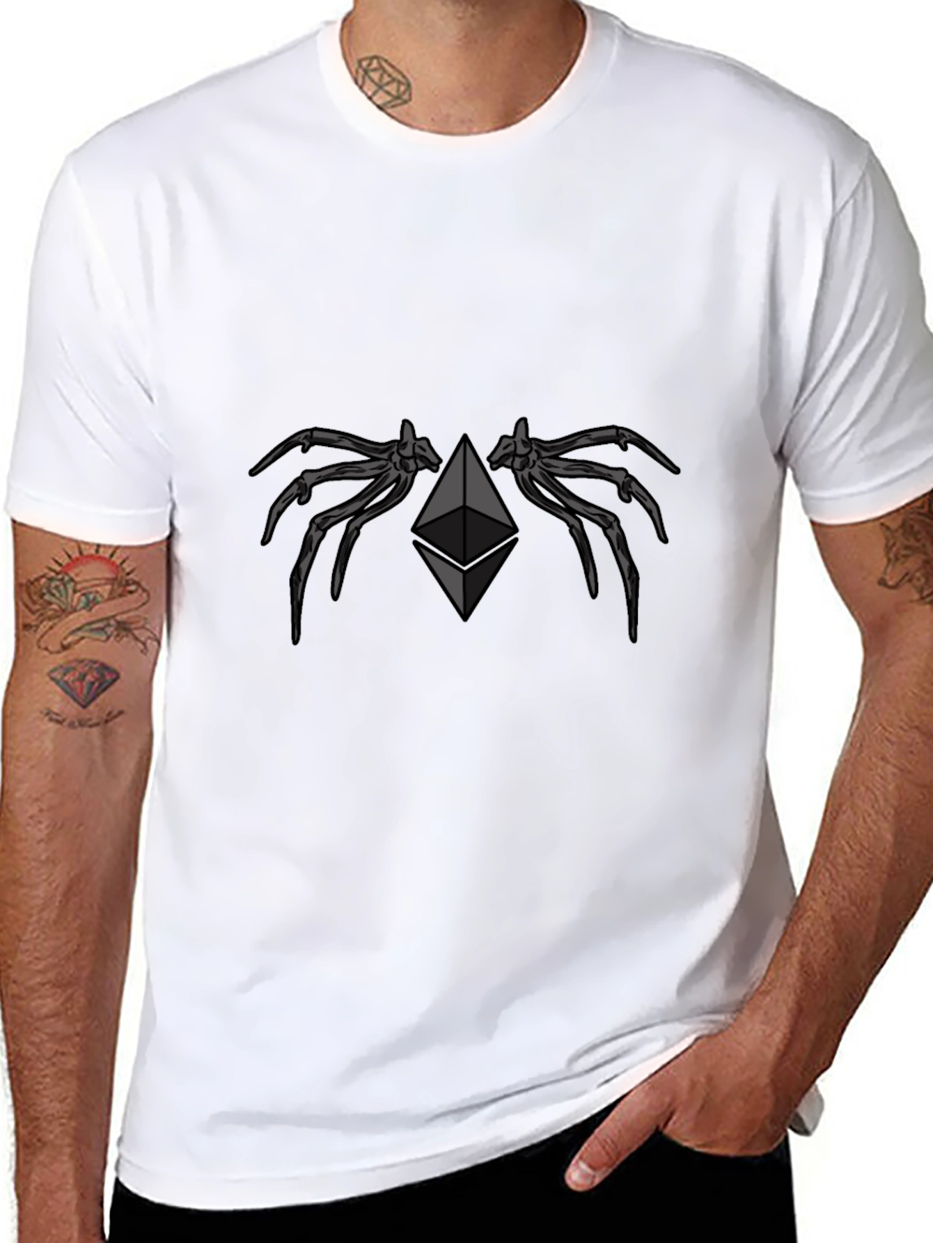 Ethereum Crypto Black T-Shirt