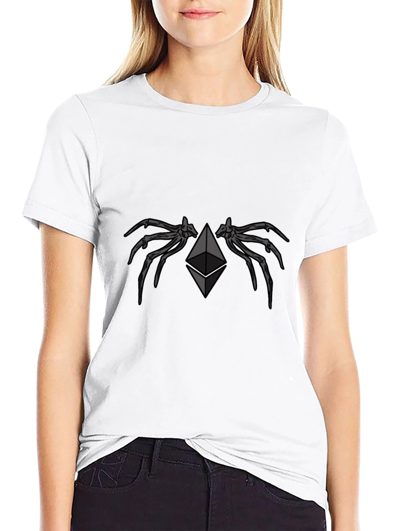 Ethereum Crypto Black T-Shirt
