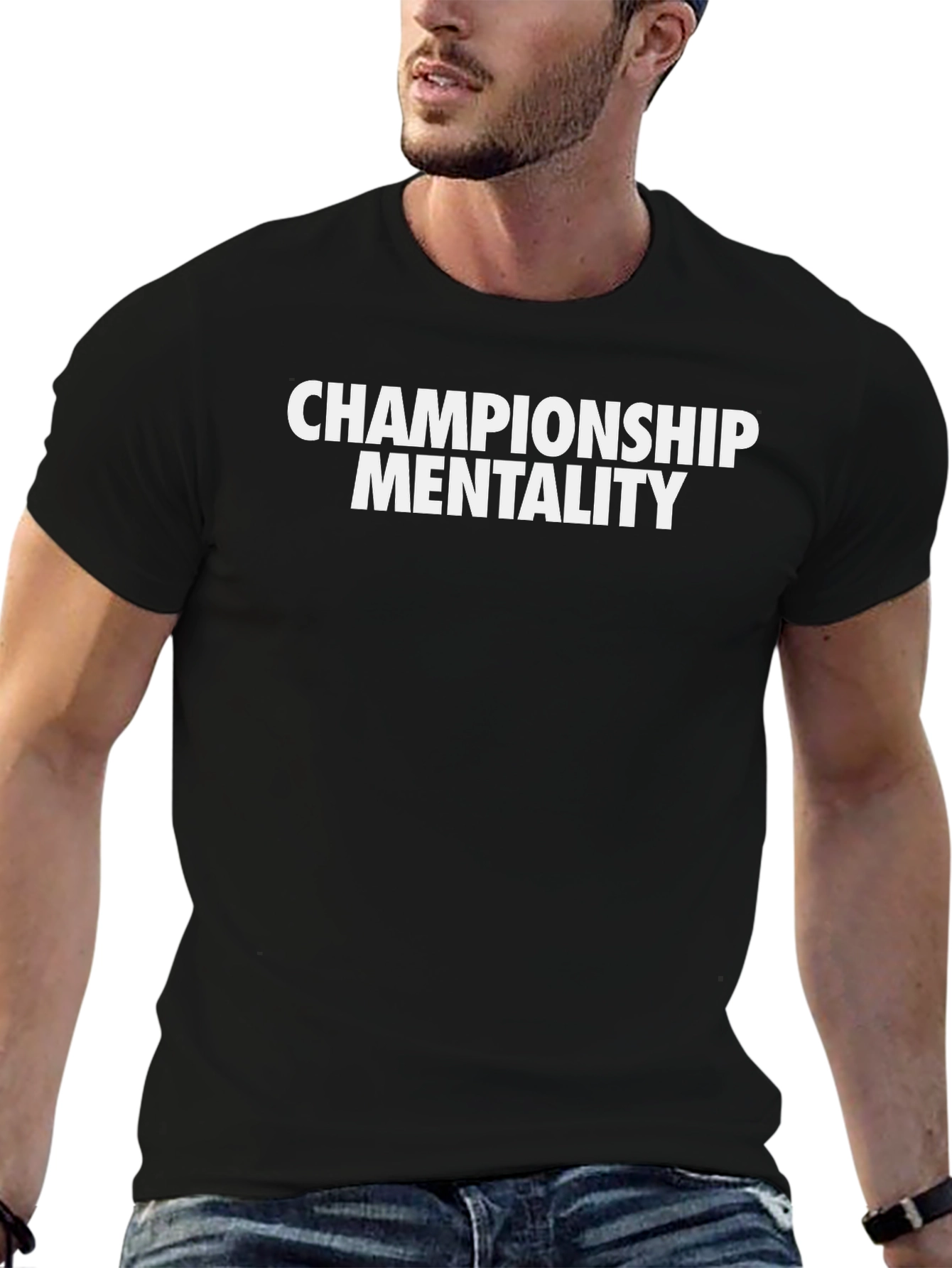 Championship Mentality Black T-Shirt