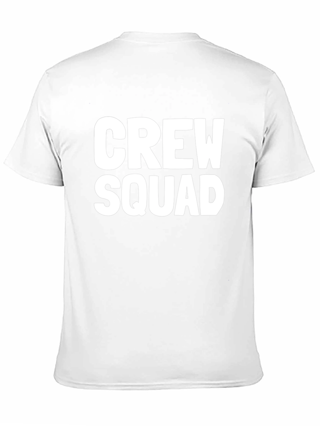 Crew Squad Black Graphic T-Shirt
