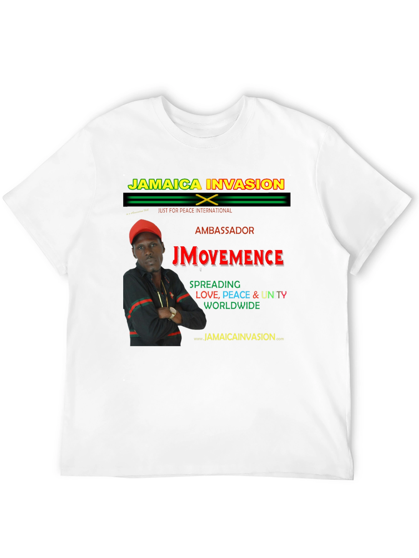 Jamaica Invasion T-Shirt - Spreading Love