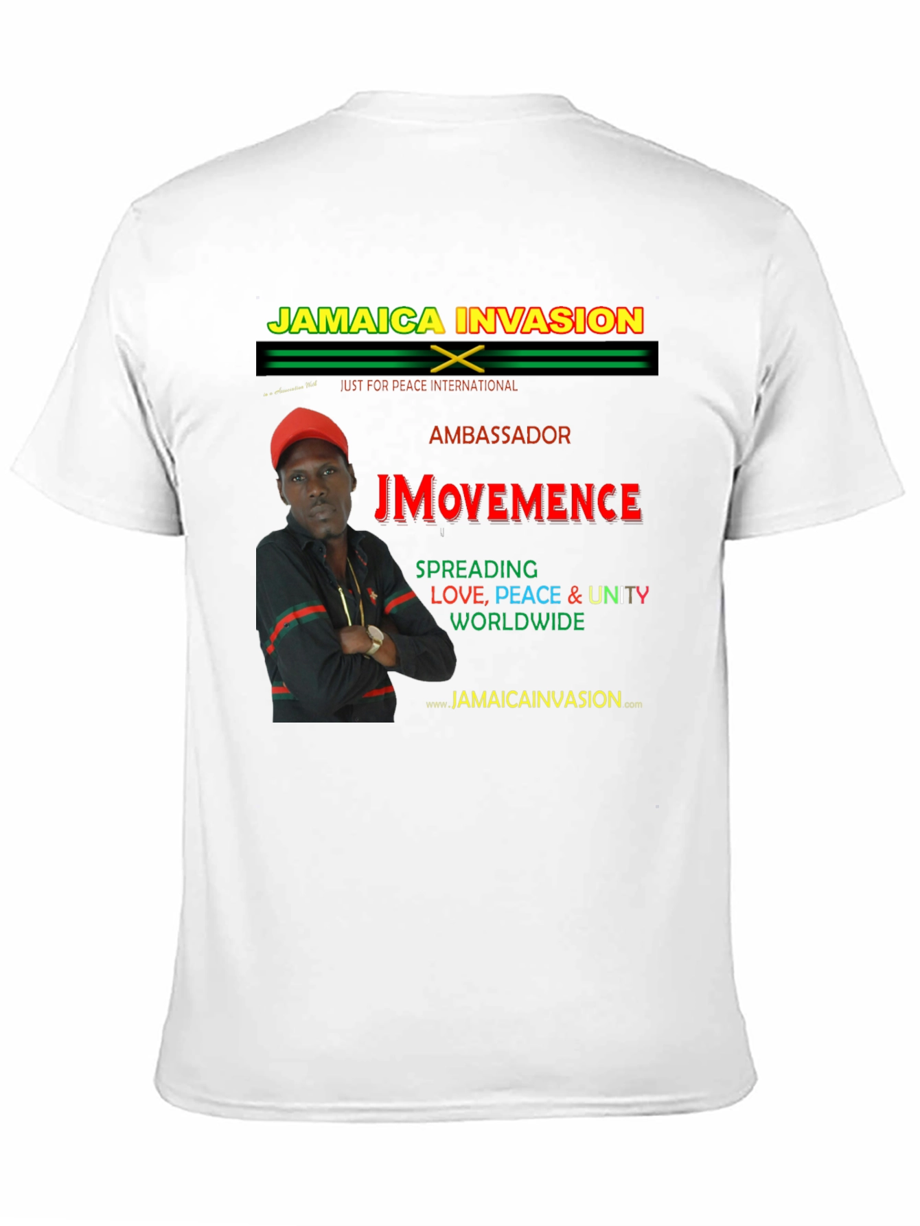 Jamaica Invasion T-Shirt - Spreading Love
