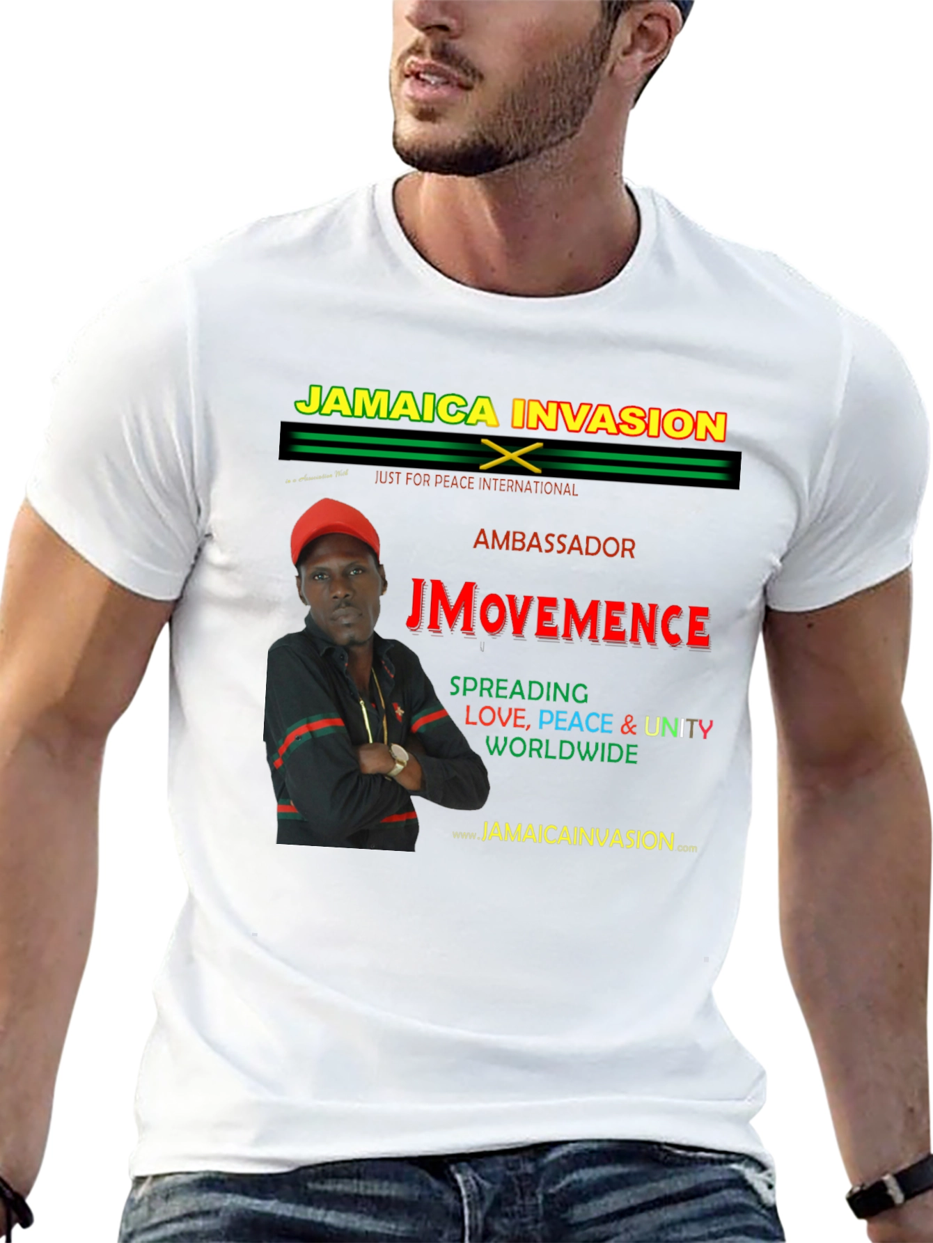 Jamaica Invasion T-Shirt - Spreading Love