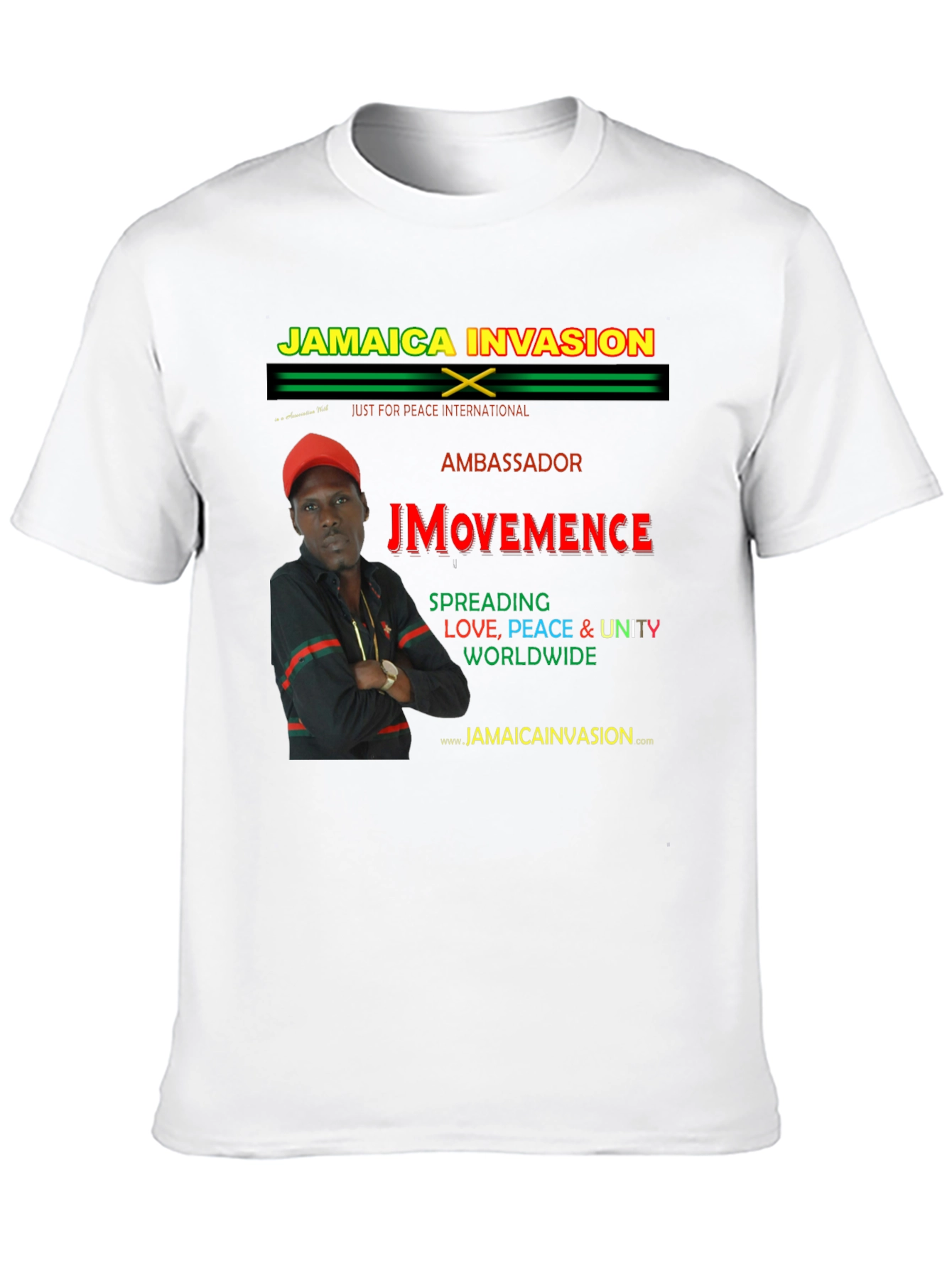 Jamaica Invasion T-Shirt - Spreading Love