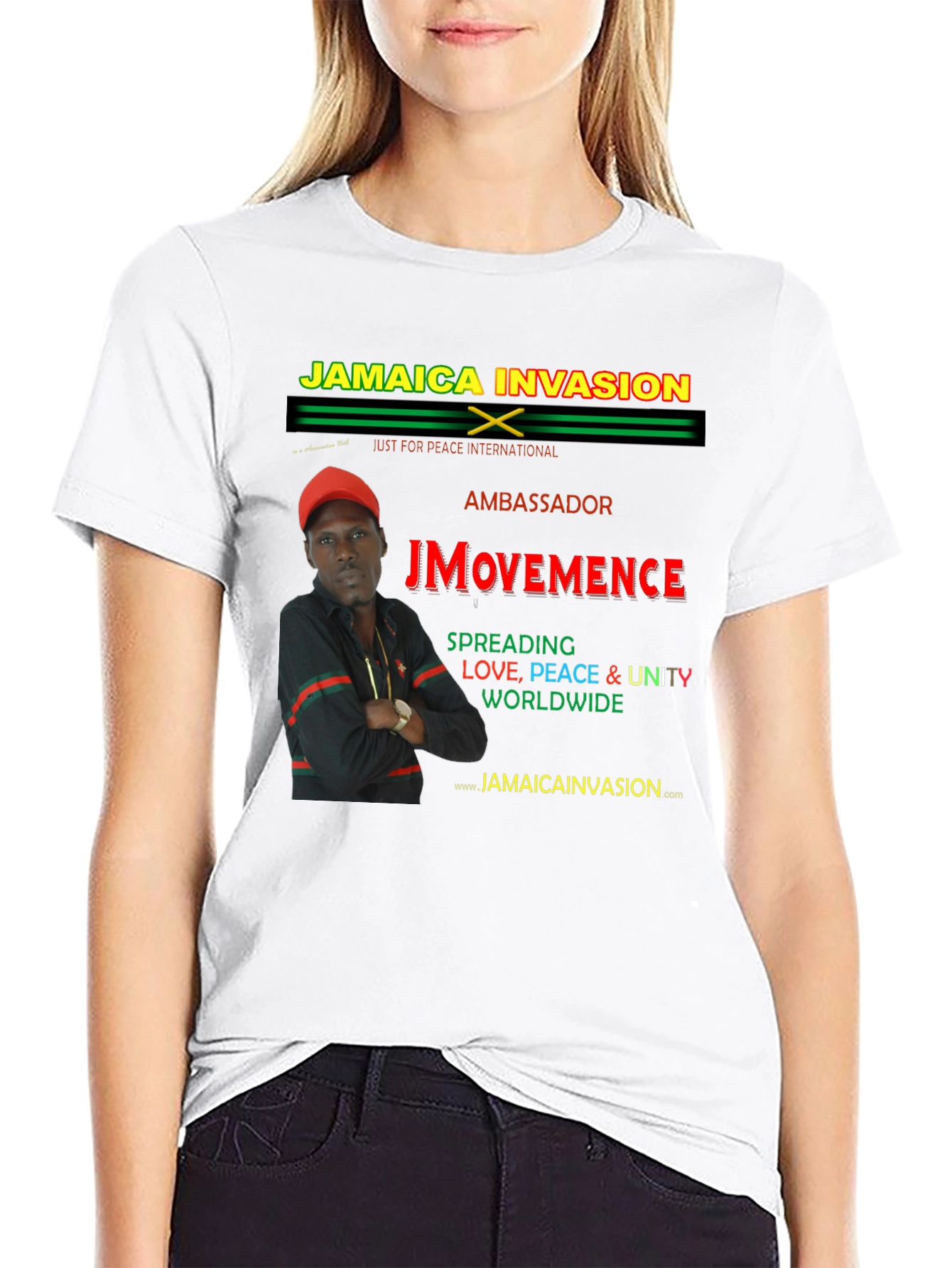 Jamaica Invasion T-Shirt - Spreading Love