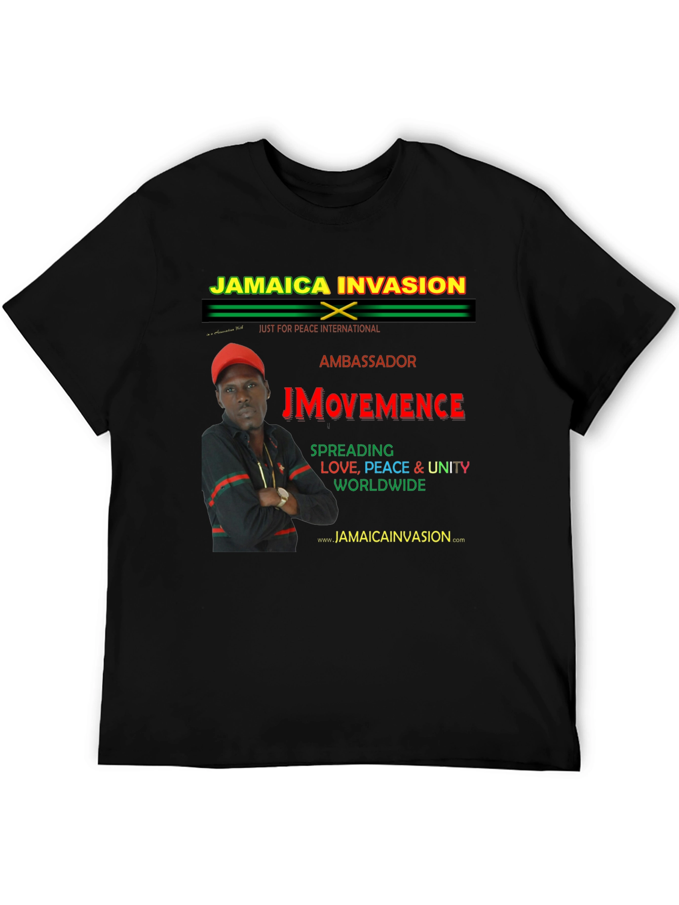 Jamaica Invasion T-Shirt - Spreading Love