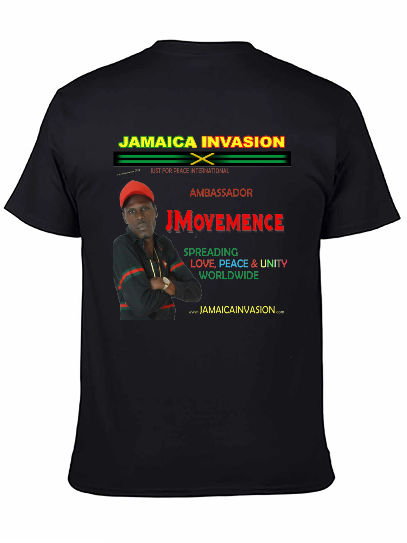 Jamaica Invasion T-Shirt - Spreading Love