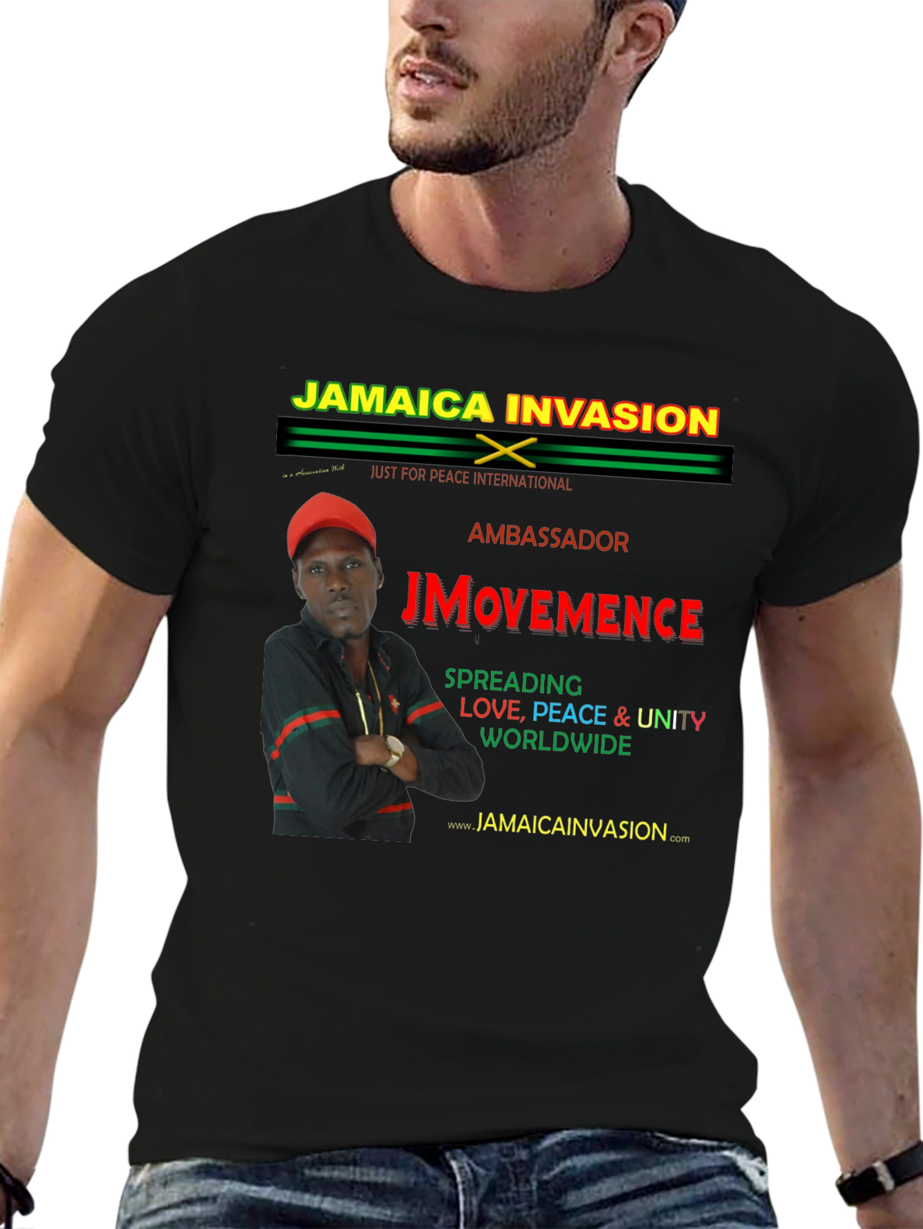 Jamaica Invasion T-Shirt - Spreading Love