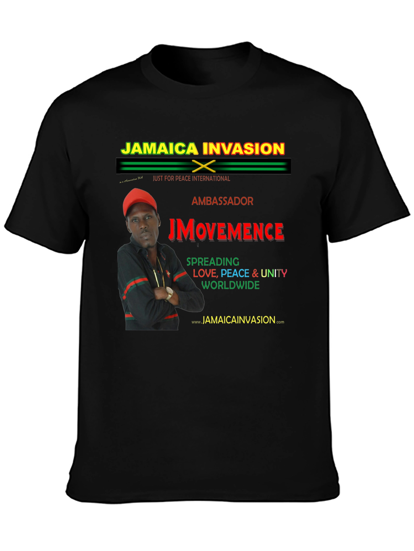 Jamaica Invasion T-Shirt - Spreading Love