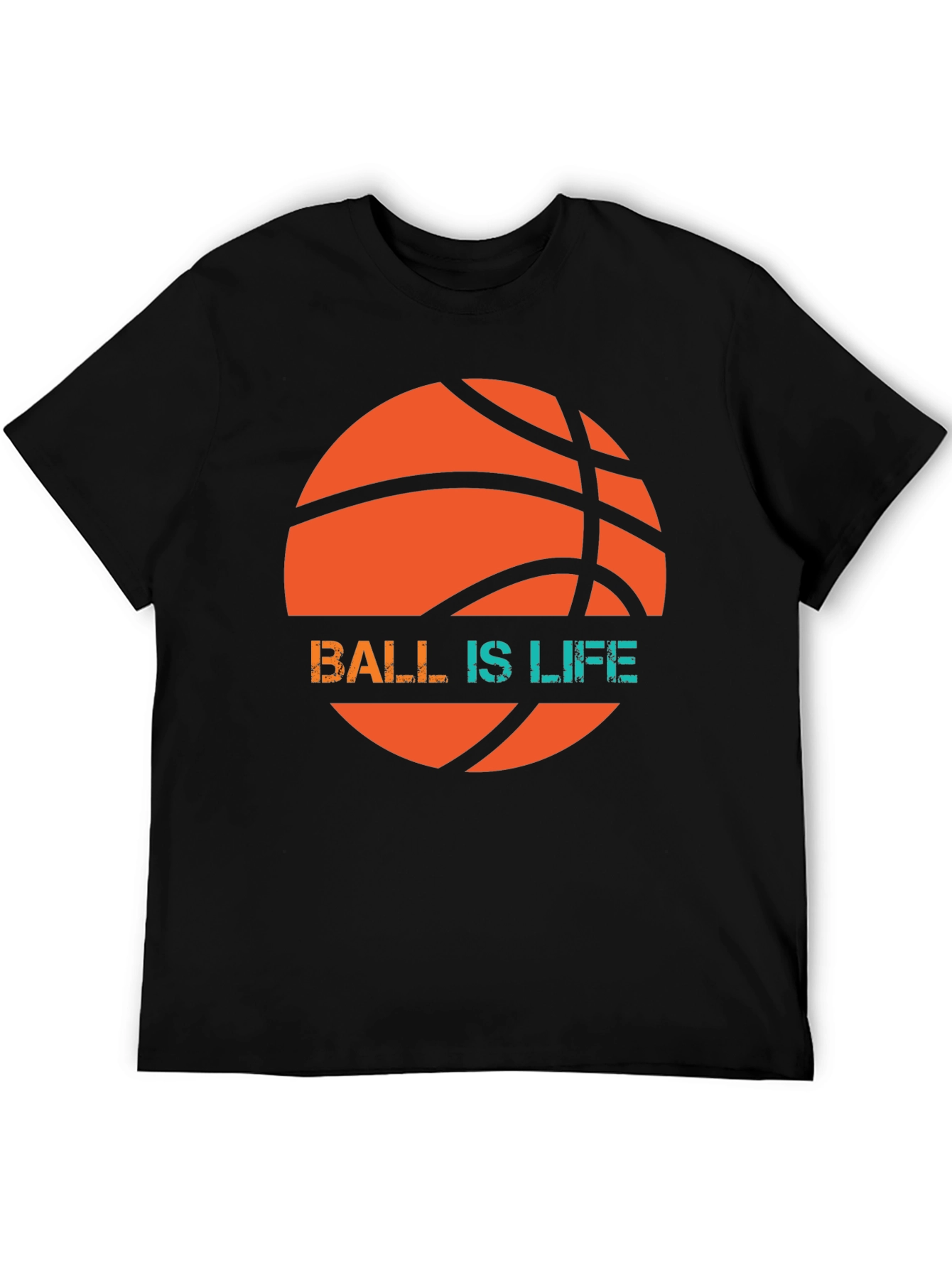 Ball is Life Graphic Tee - Basketball T-Shirt