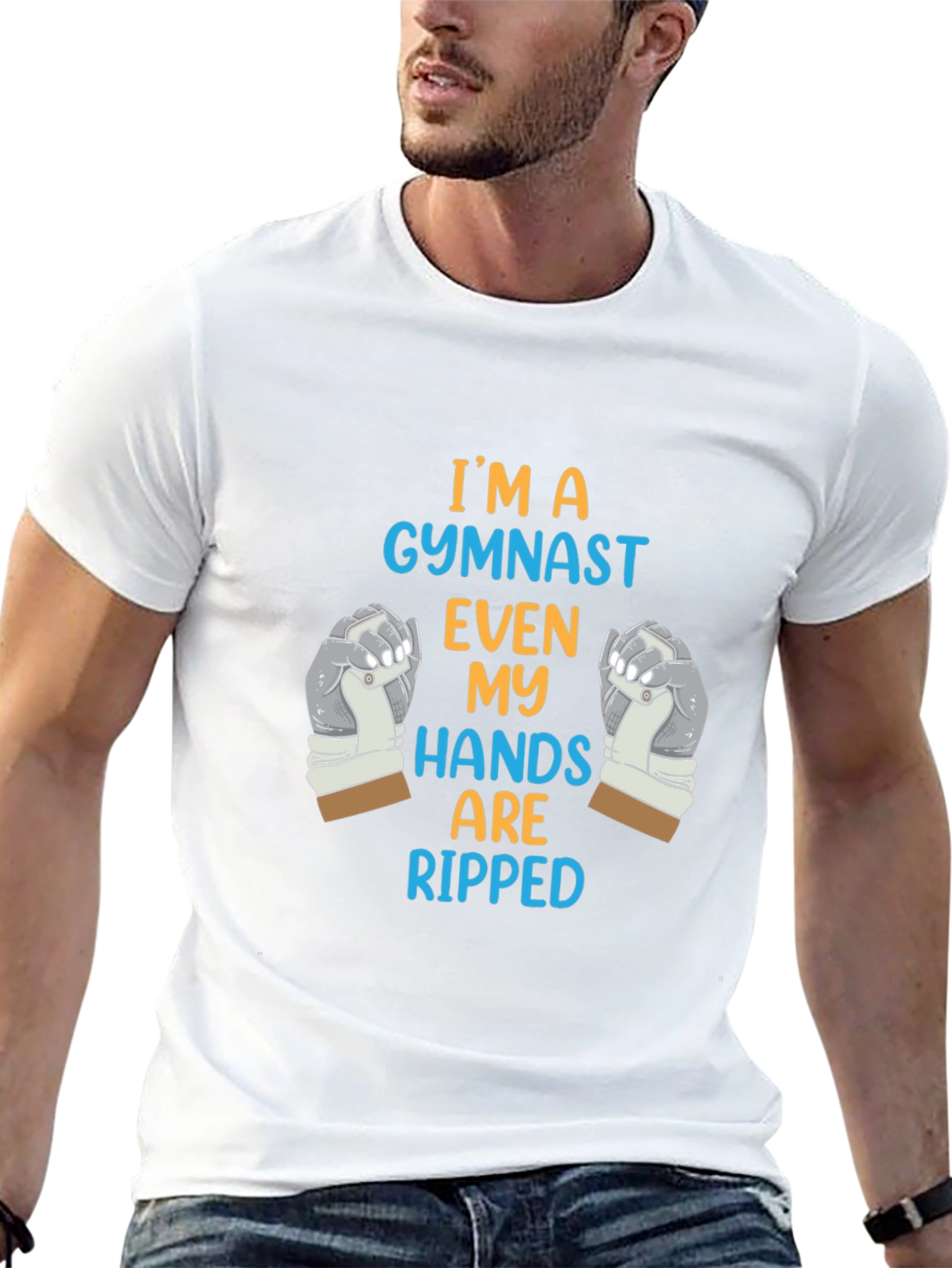 Gymnast Ripped Hands Graphic Tee