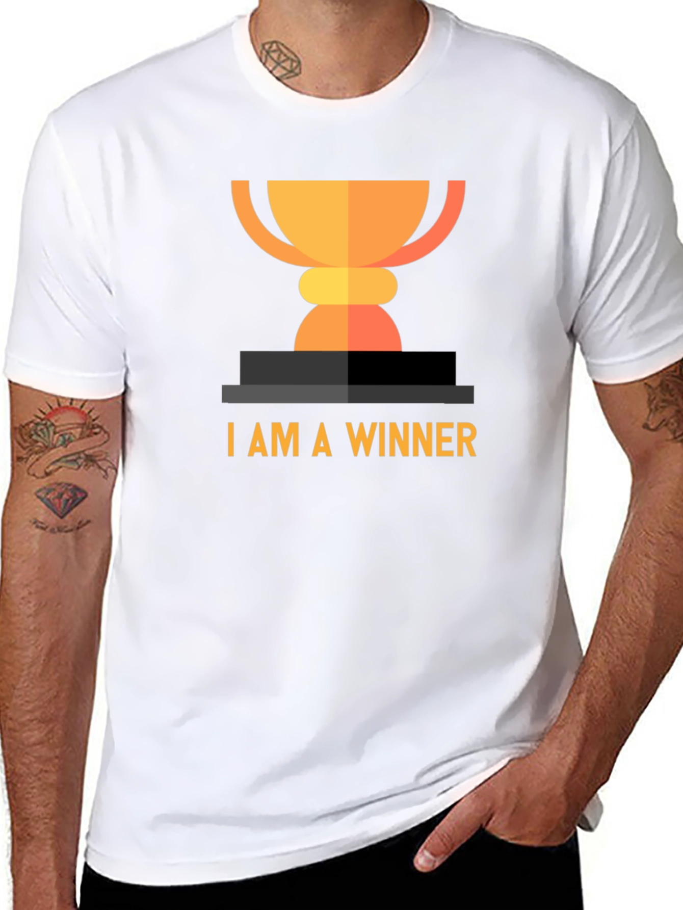 I AM A WINNER Graphic Tee