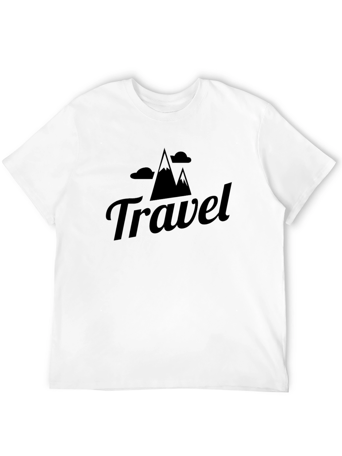 Travel Adventure T-Shirt - Mountain Design