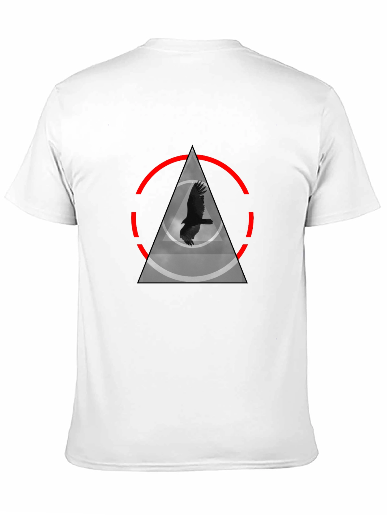 Raven Graphic Black T-Shirt