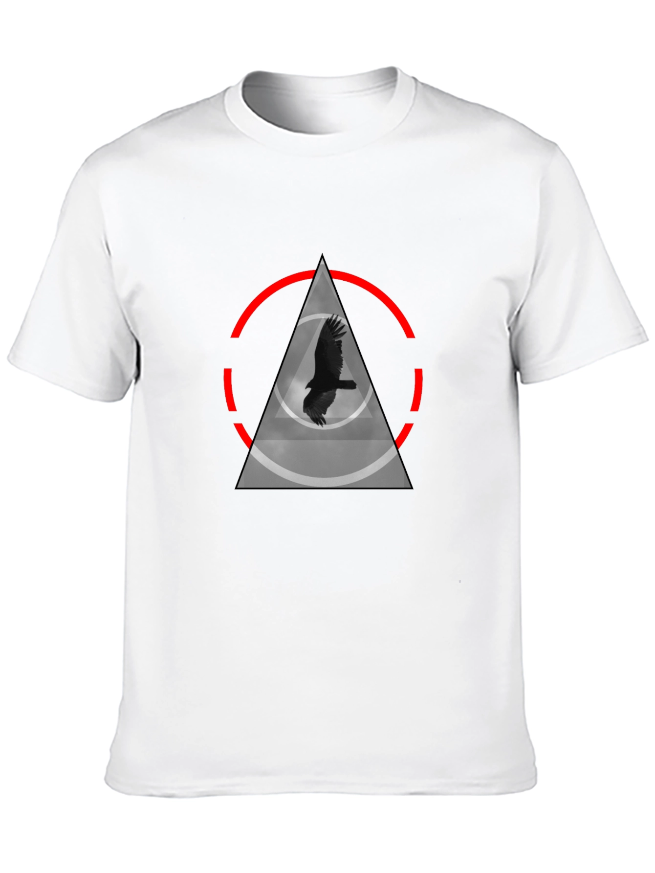 Raven Graphic Black T-Shirt