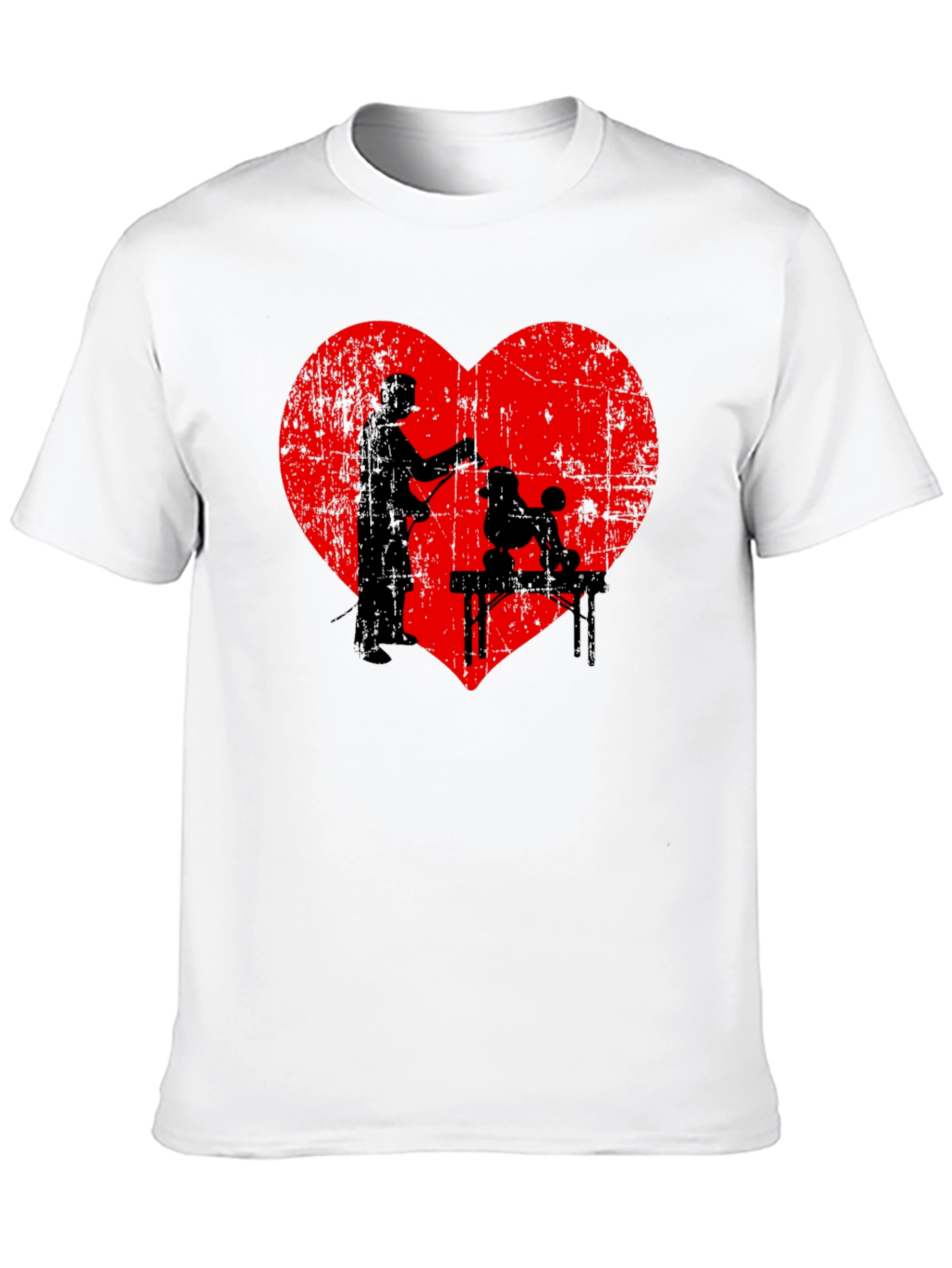Poodle Groomer Heart T-Shirt
