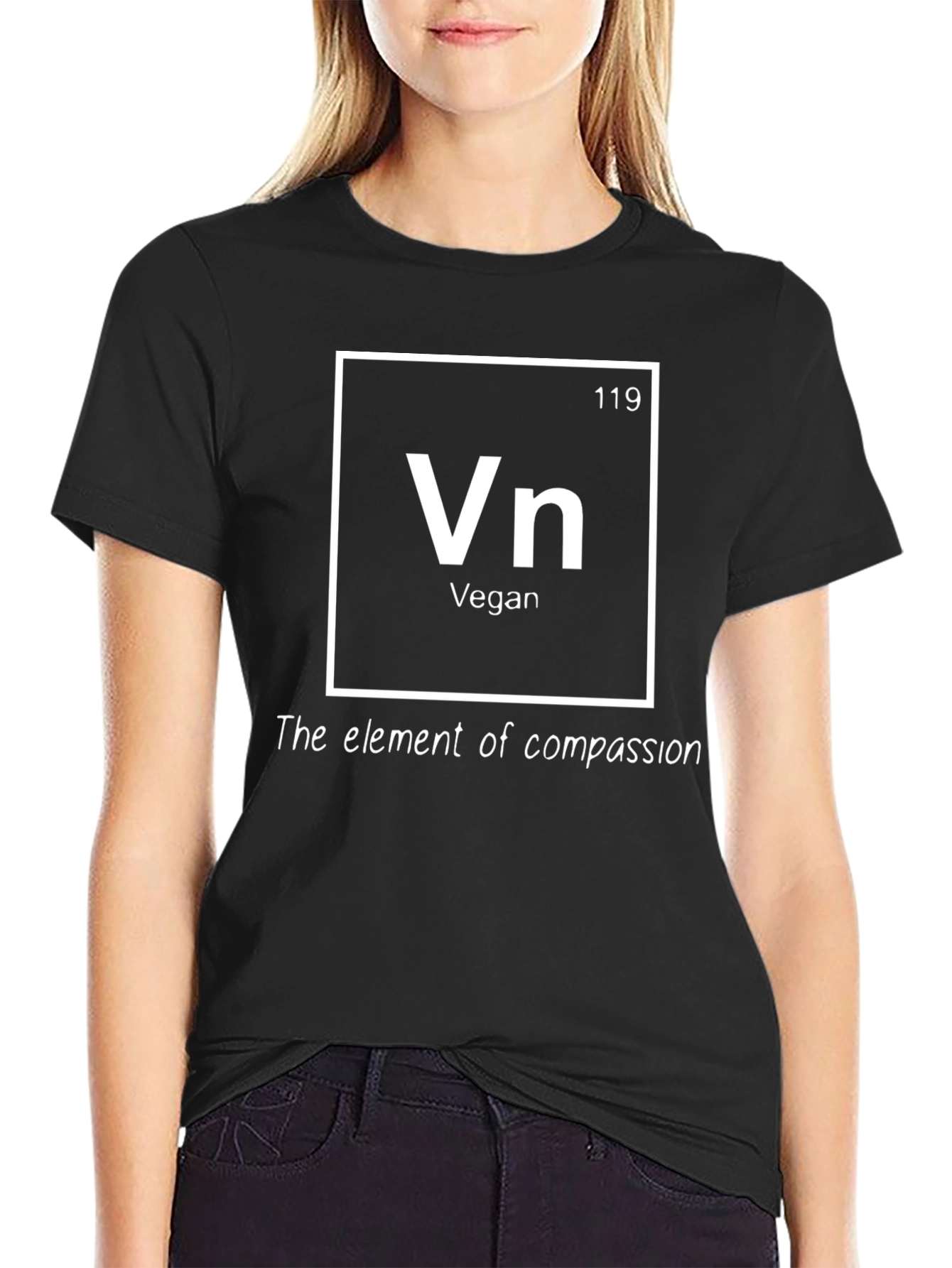 Vegan Element T-Shirt - Compassionate Fashion