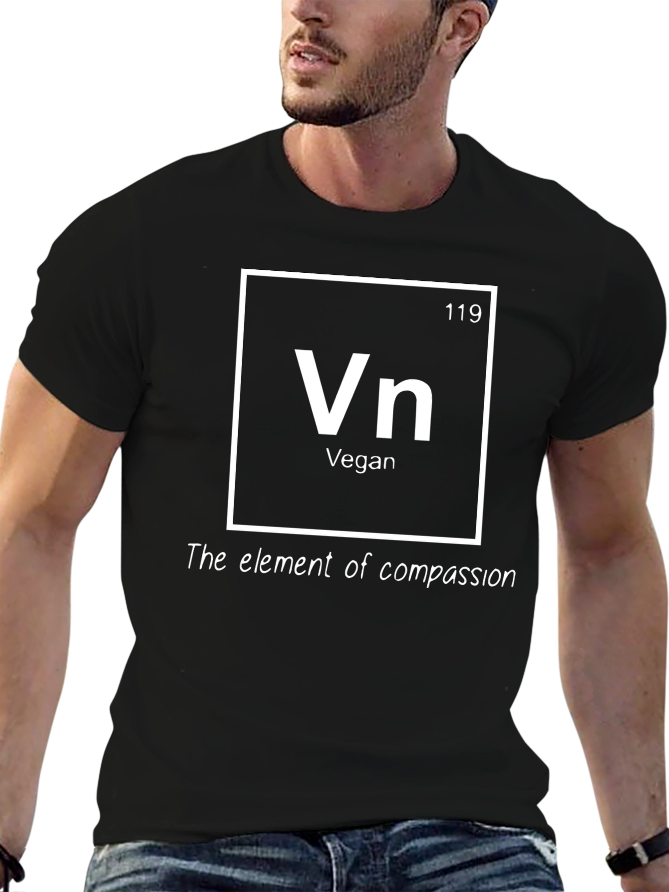 Vegan Element T-Shirt - Compassionate Fashion