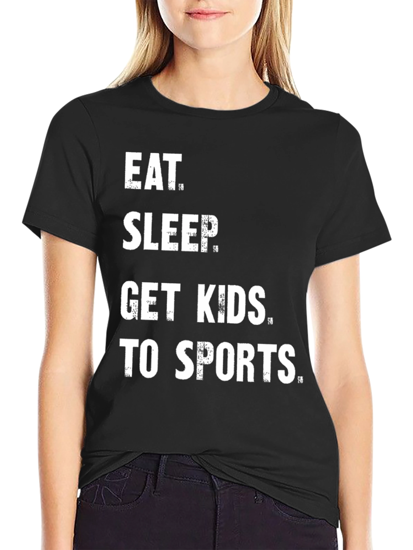 Eat Sleep Get Kids To Sports T-Shirt