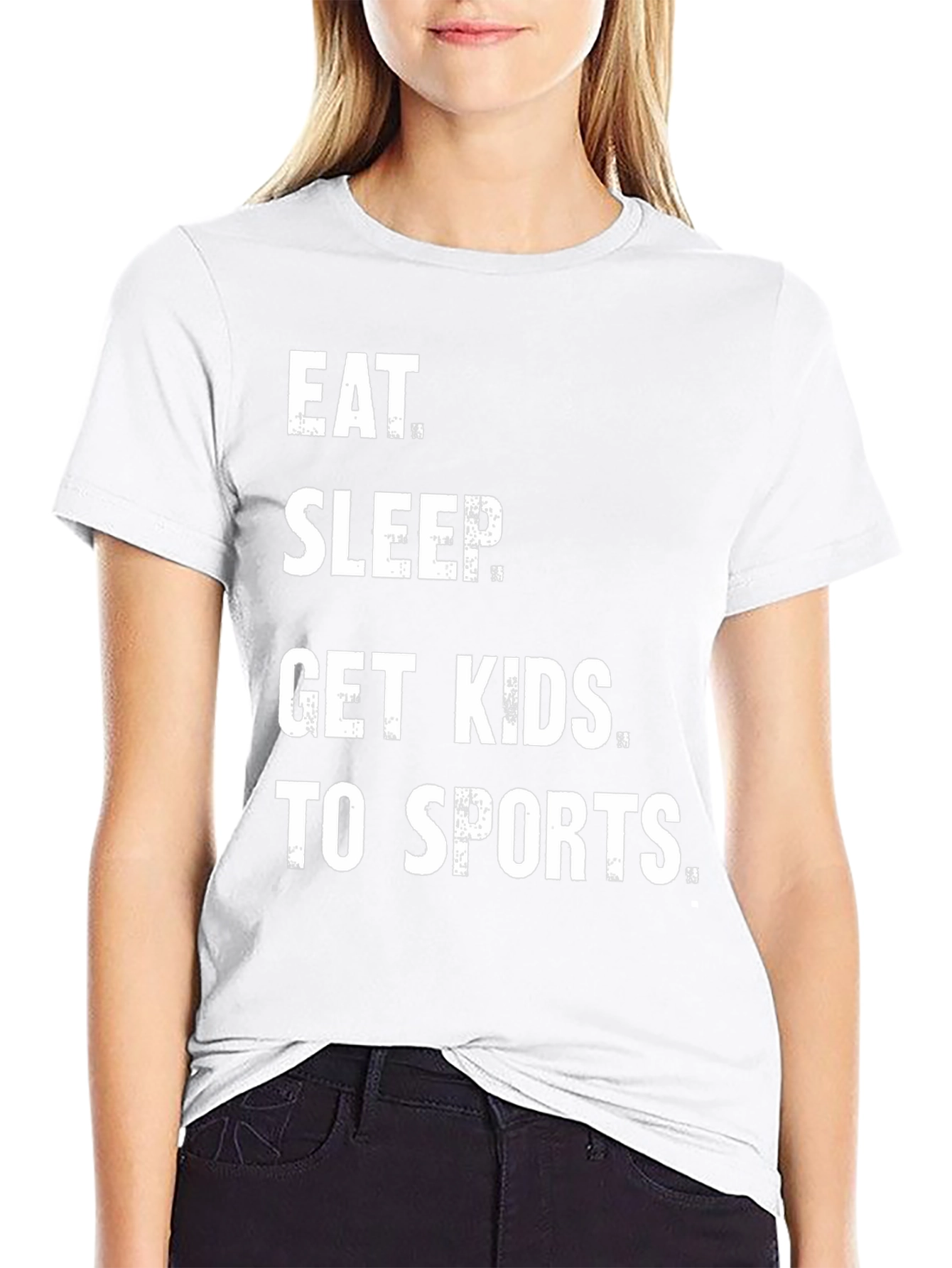 Eat Sleep Get Kids To Sports T-Shirt