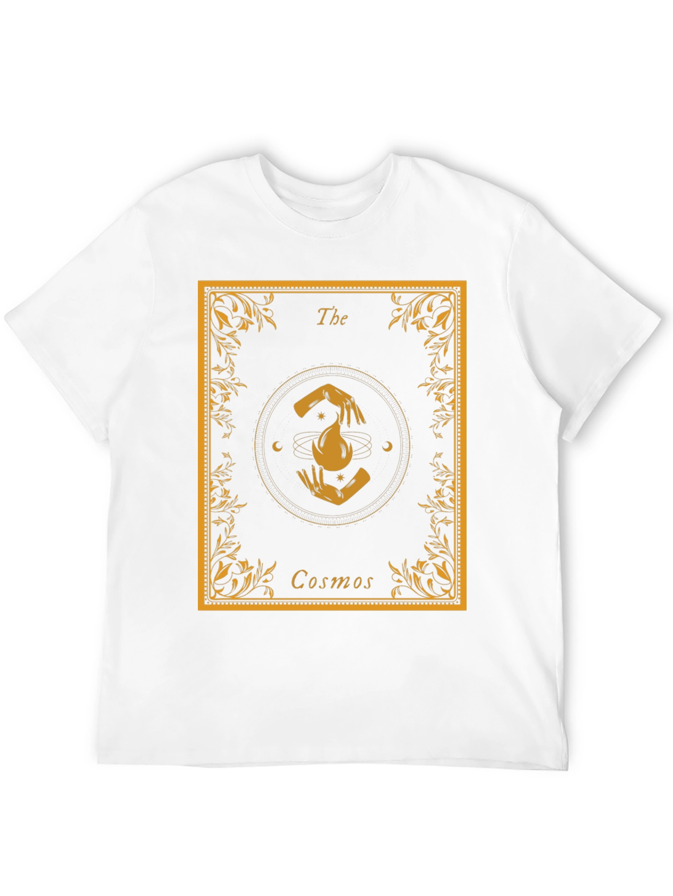The Cosmos Graphic T-Shirt - Unisex Black Tee